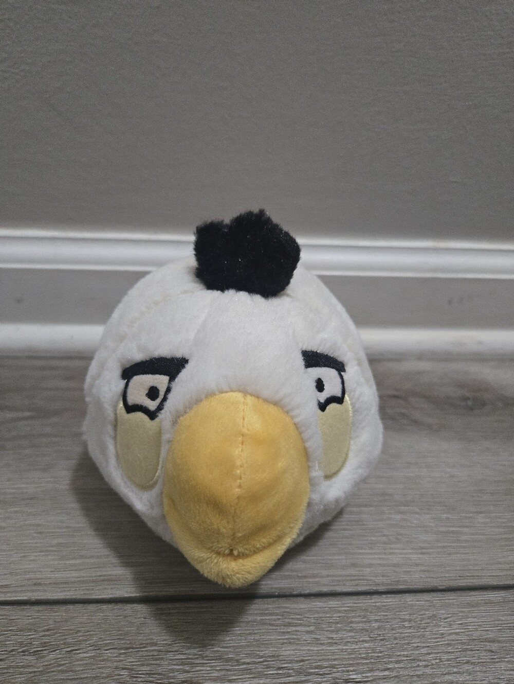 Angry Birds Matilda White Bird Plush 7” Stuffed Animal Toy NO SOUND Commonwealth